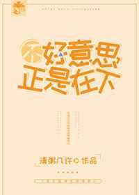 不好意思，正是在下